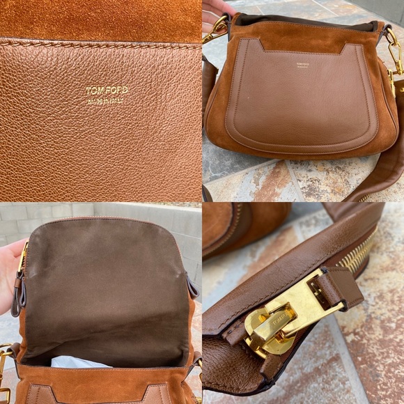 SOLD Tom Ford Suede Leather Jennifer Crossbody - Picture 8 of 15